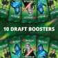 Magic: The Gathering Zendikar Rising Bundle | 10 Draft Booster Packs (150 Cards) | Foil Lands | Accessories