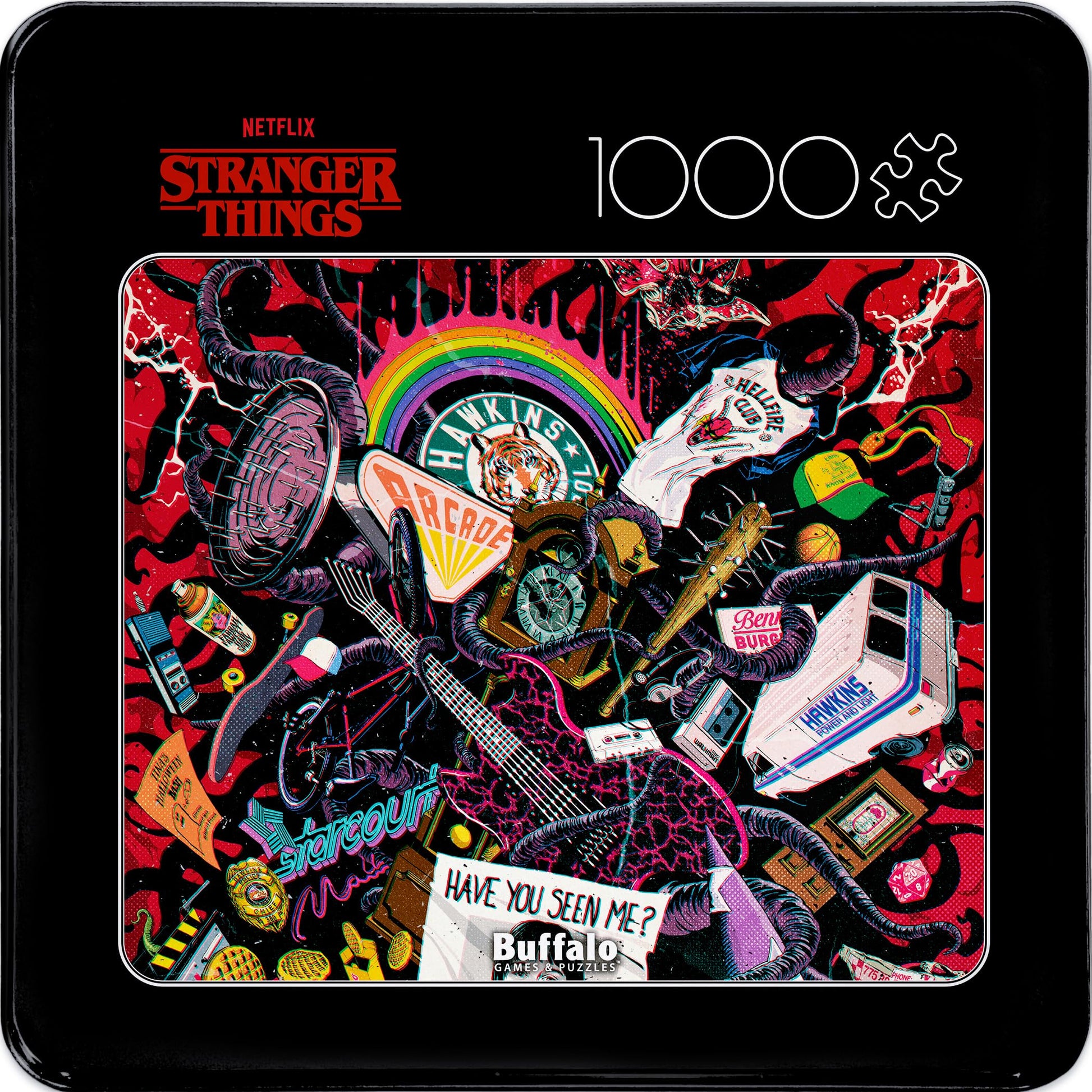 Buffalo Games - Stranger Things Castle Byers - 1000 Piece Puzzle for Adults