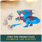 DreamWorks Dragons Blazing Battles Deadly Nadder Slash Shot Figure Playset