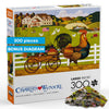 Buffalo Games - Charles Wysocki - Rooster Express - 300 Piece Jigsaw Puzzle