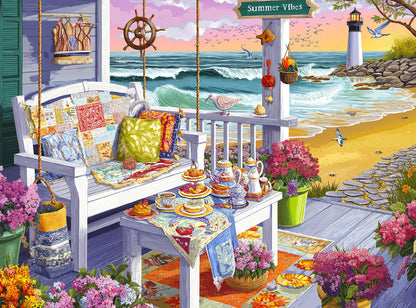 Cross & Glory | 1000 Piece Jigsaw Puzzles for Adults | Tea at Tidelight