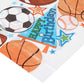 Ultimate Sports-Themed Plastic Table Covers - 54" x 84" (1 Piece) - Spill-Proof, Premium Quality- Ideal for Game Day Parties & Celebrations