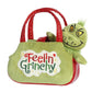 Aurora® Whimsical Dr. Seuss™ Fancy Pals™ Feeling Grinchy Stuffed Animal - Officially Licensed Plush for Imaginative Play - Perfect for Kids and Adults