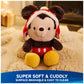 GUND Disney Mickey Mouse Kai Bear Plush with Winter Outfit for Ages 1+