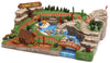 Outside Inside - Hand Painted Summit Trail Cribbage Board