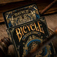 Bicycle Mayhem Blue Playing Cards Deck Poker Size Gift Item Adult Cool Theme