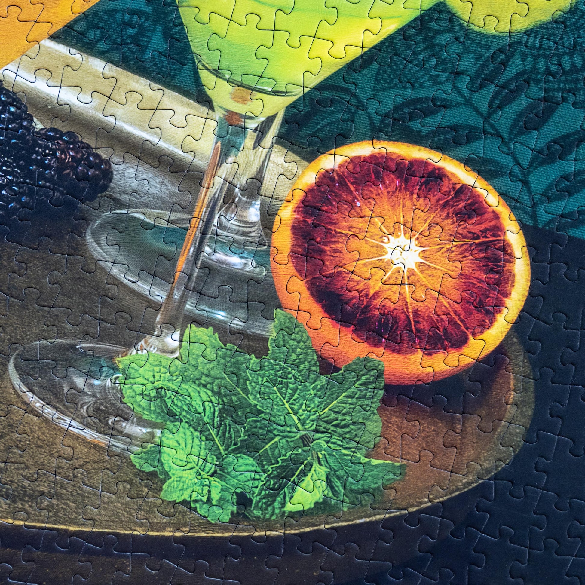 Aether Puzzles - Shaken, Styled, Stirred Cocktail Puzzle, Premium 1000 Piece Jigsaw Puzzle for Adults, Glare-Free, Soft-Touch Puzzles, Made in USA