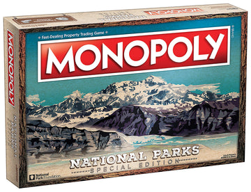 Monopoly National Parks 2020 Edition | Featuring Over 60 National Parks from Across The United States | Iconic Locations Such as Yellowstone