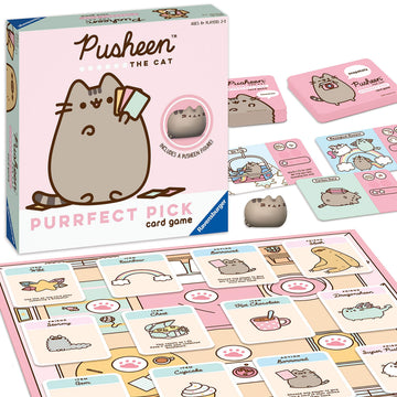 Ravensburger Pusheen Purrfect Pick Game - Fun Family Activity | Ideal for Cat Lovers and Pusheen Fans | Engaging Gameplay | Suitable for Ages 8 and Up