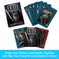 AQUARIUS Star Wars Playing Cards - Jedi Fallen Order Deck of Cards for Your Favorite Card Games - Officially Licensed Star Wars Merchandise