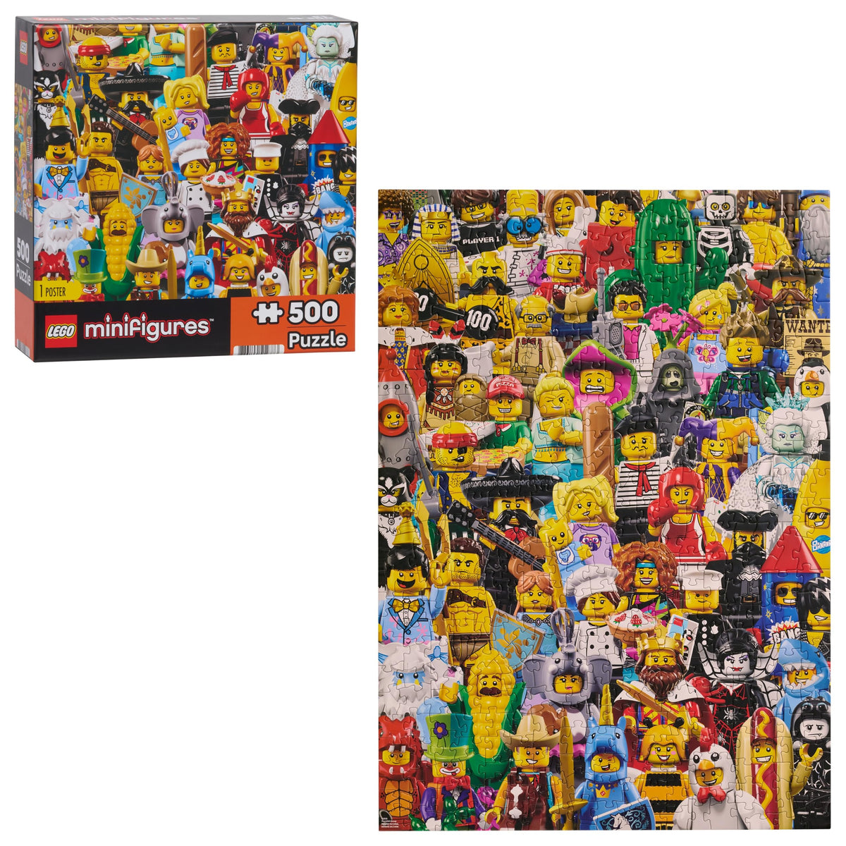 LEGO® Minifigures Collage Puzzle