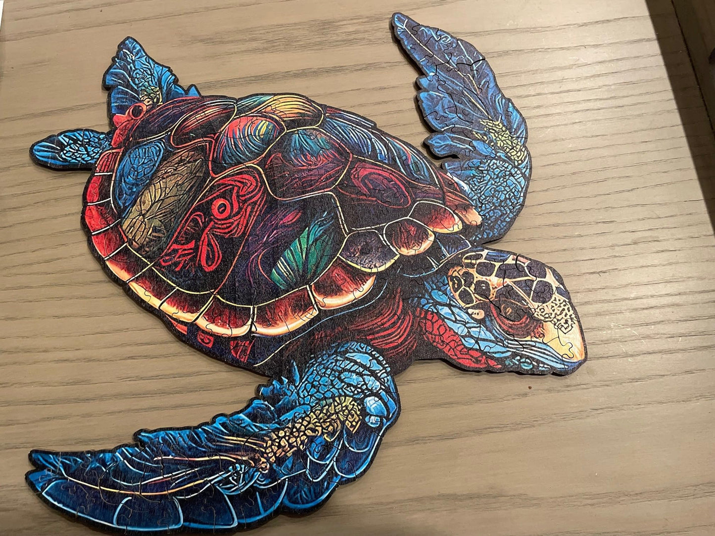 Nestologi Sea Turtle Wooden Jigsaw Puzzle 150 Pieces