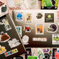 Conquest Journals Rick and Morty Sticker Bundle, 100 Unique Stickers, Officially Licensed, Waterproof, UV and Scratch Resistant