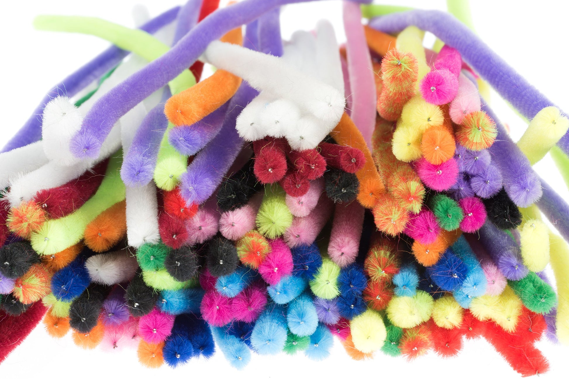 SE 12” Assorted Color Chenille Stem Set/Pipe and Gun Cleaners (150 PC.) - GC-PC615C