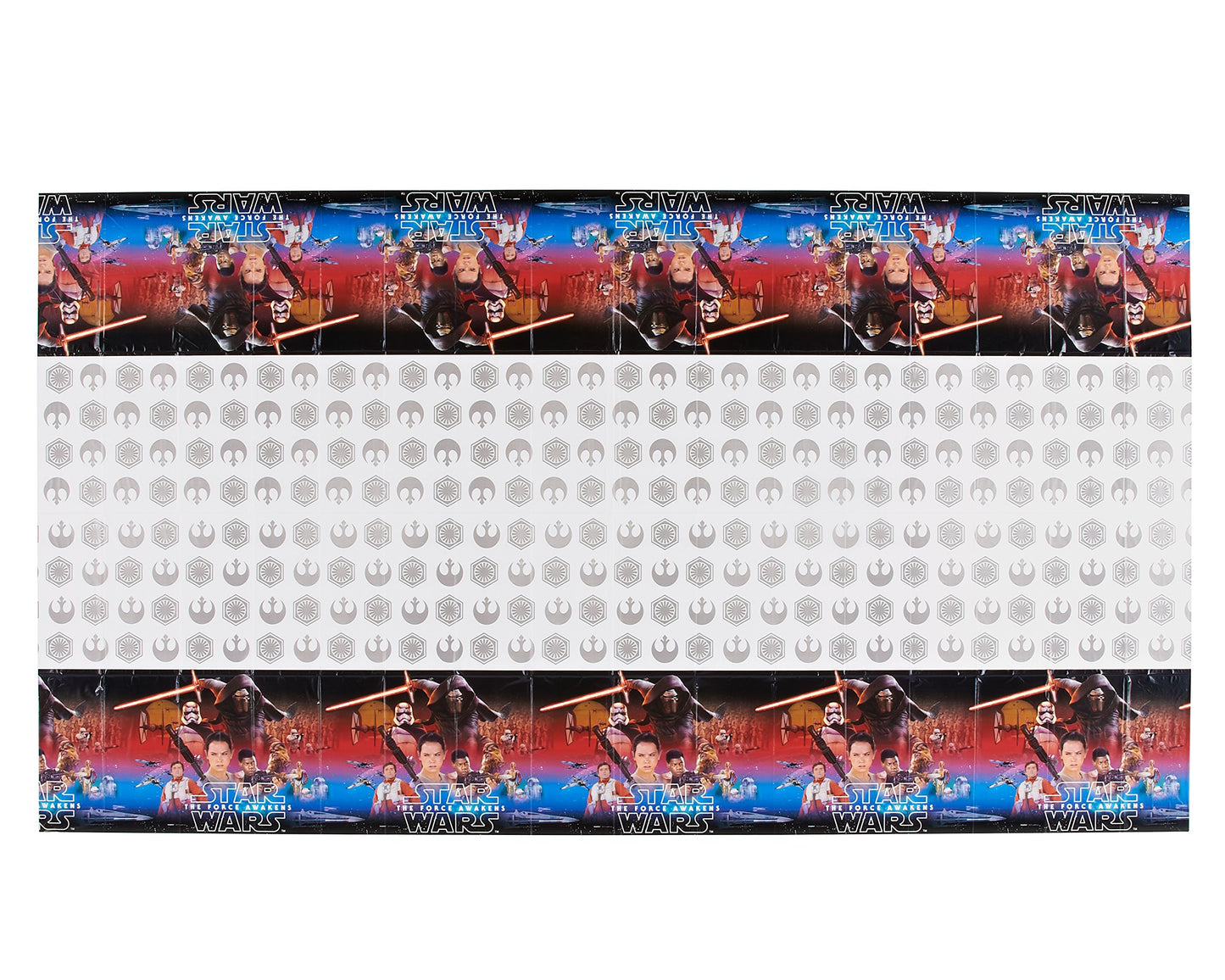 amscan Star Wars Episode VII Plastic Table Cover, Party Favor, 54" x 96"