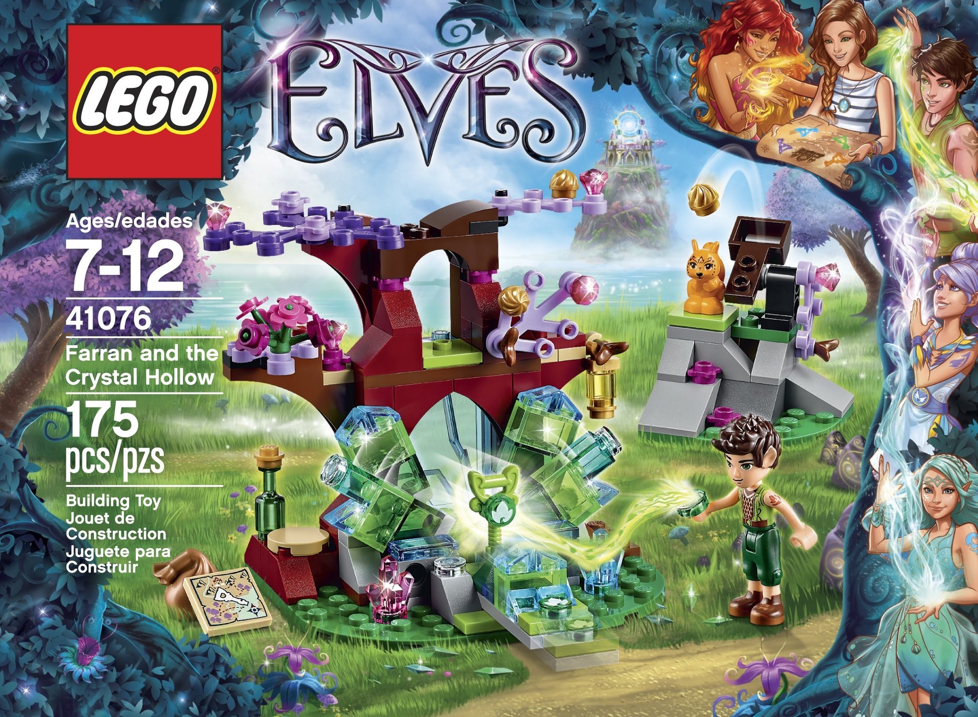 LEGO Elves Farran and The Crystal Hollow 41076