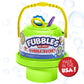 Fubbles Bubbles No-Spill Big Bubble Bucket in Green | Bubbles for Toddlers and Kids of All Ages | Includes Fubbles Bubbles Bucket and 3 Bubble Wands