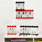 Room Copenhagen, Lego Minifigure Display Case - Stackable Storage Container for Desktop or Wall Mounting - 15.04 x 7.24in - 8 Stud, Medium Stone Grey