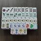 Floating Mahjong Tiles for Pool with Storage Bag & Dice, 1.45" Waterproof Floating Foam Mahjong Tile Set with Mahjong Cards 2026 for Mahjong Float