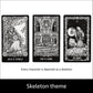 Da Brigh Darkside Skeleton Tarot Cards Deck