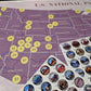 Collection 63 Stickers Set All US National Parks and Large Size Map of U.S. National Parks.17 x 27 inch with Tube Box.