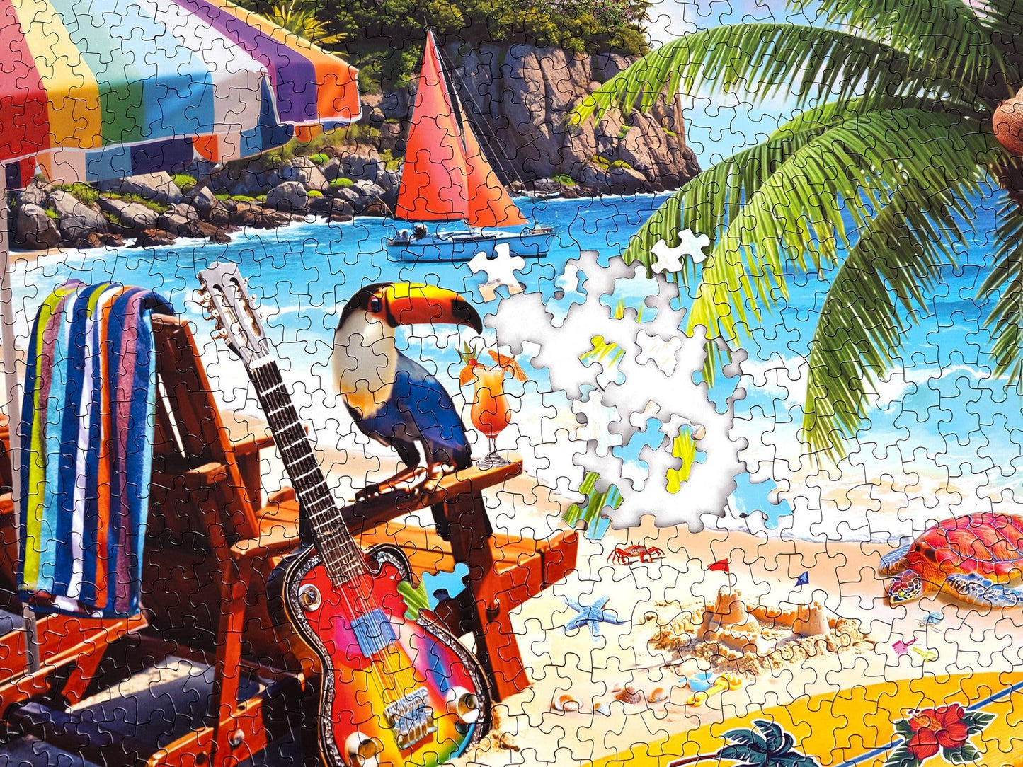 Springbok Tropical Paradise 1000 Piece Jigsaw Puzzle for Adults