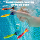 JOYIN 8 Pack Pool Toys, Shark Underwater Diving Toys, Colorful Swimming Toy Sinking Throwing for Kids Gifts Summer Swim Dive Training Water Fun Pool