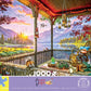 Ceaco - Dominic Davison Mountain Lake Cabin - 1000 Piece Puzzle for Adults