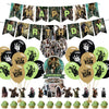 The Walking Dead Party Supplies - Birthday Decorations for TV Show Theme With Happy Birthday Banner, Cake Topper, Balloons, and Stickers