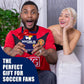 SOCCER IQ Soccer Trivia Card Game Champions League Version - 150 Soccer Trivia Questions, Best Soccer Gifts for Boys | Soccer Games for Kids