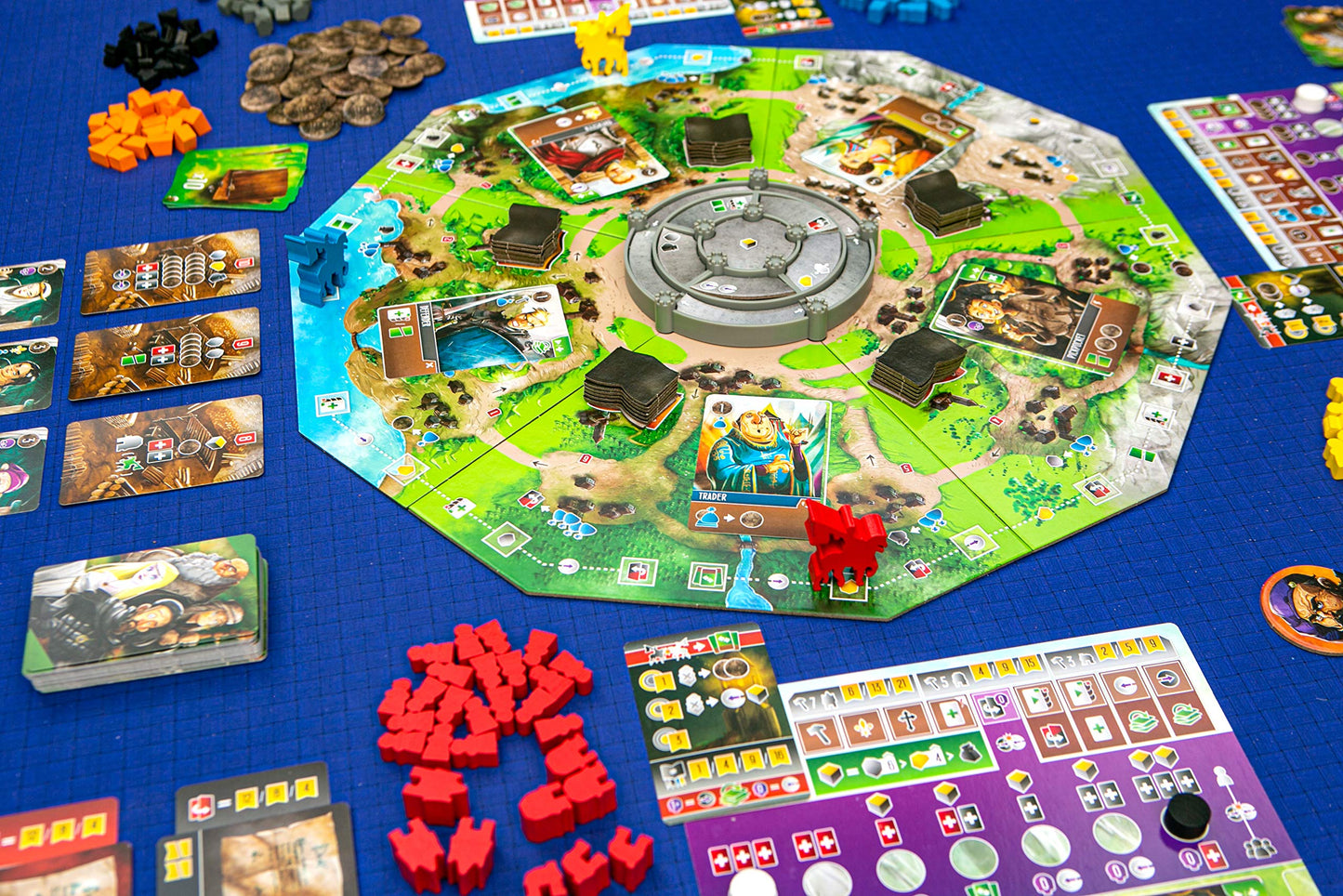 Renegade Game Studios Viscounts of the West Kingdom Strategy Board Game, 1-4 Players, Ages 12+, 60-90 min, Medieval Trilogy
