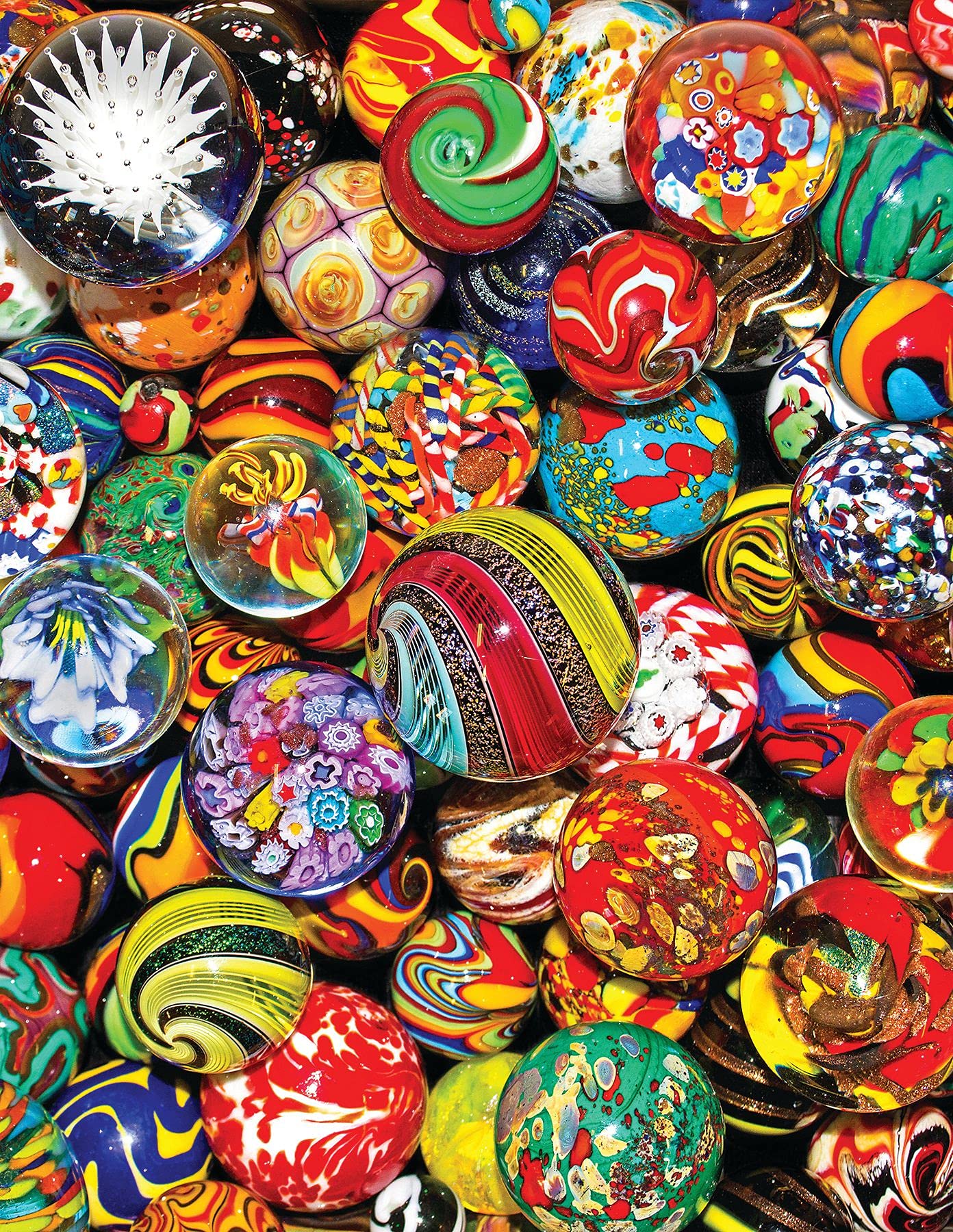 Springbok Marble Madness 500 Piece Jigsaw Puzzle for Adults