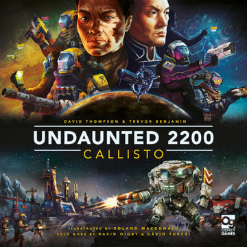 Undaunted 2200: Callisto Board Game by Osprey Games | Standalone Sci-Fi Deck-Building Strategy Game for 1-4 Players, Ages 14+ | Award-Winning Series