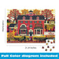 Buffalo Games - Charles Wysocki Benjamin's Music Store - 500 Piece Puzzle