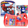 Marvel Spider-Man Art Set Bundle ~ 40 Pc Superhero Art Kit with Spiderman Coloring Utensils, Brushes, Art Pad, Stickers and More! (Spiderman Color