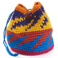 BUENA ONDA Yippi Yappa Kit - Crocheted Mini Bag Toss Game for Kids and Adults, Best Hacky Sack Set, Color Coded Balls with Basket, Indoor/Outdoor Play