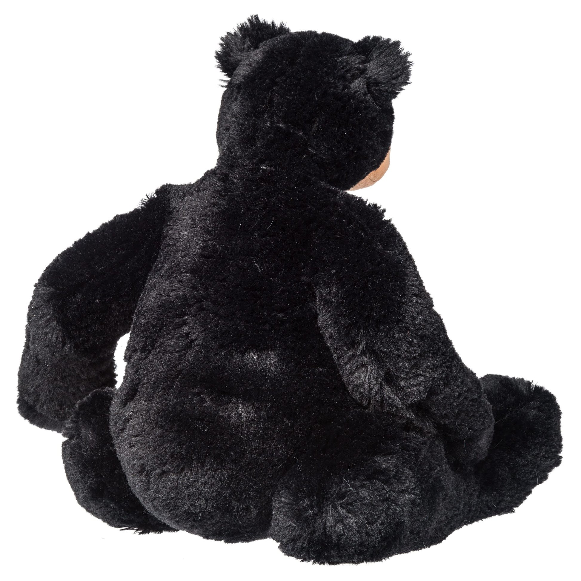 Mary Meyer Teddy Bear Stuffed Animal Soft Toy, 14-Inches, Burly Black Bear