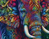 Springbok Elephant Mandala 1000 Piece Jigsaw Puzzle for Adults