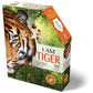 e11even Madd CAPP Puzzles - I AM Tiger - 300 Pieces - Animal Shaped Jigsaw Puzzle, 6011