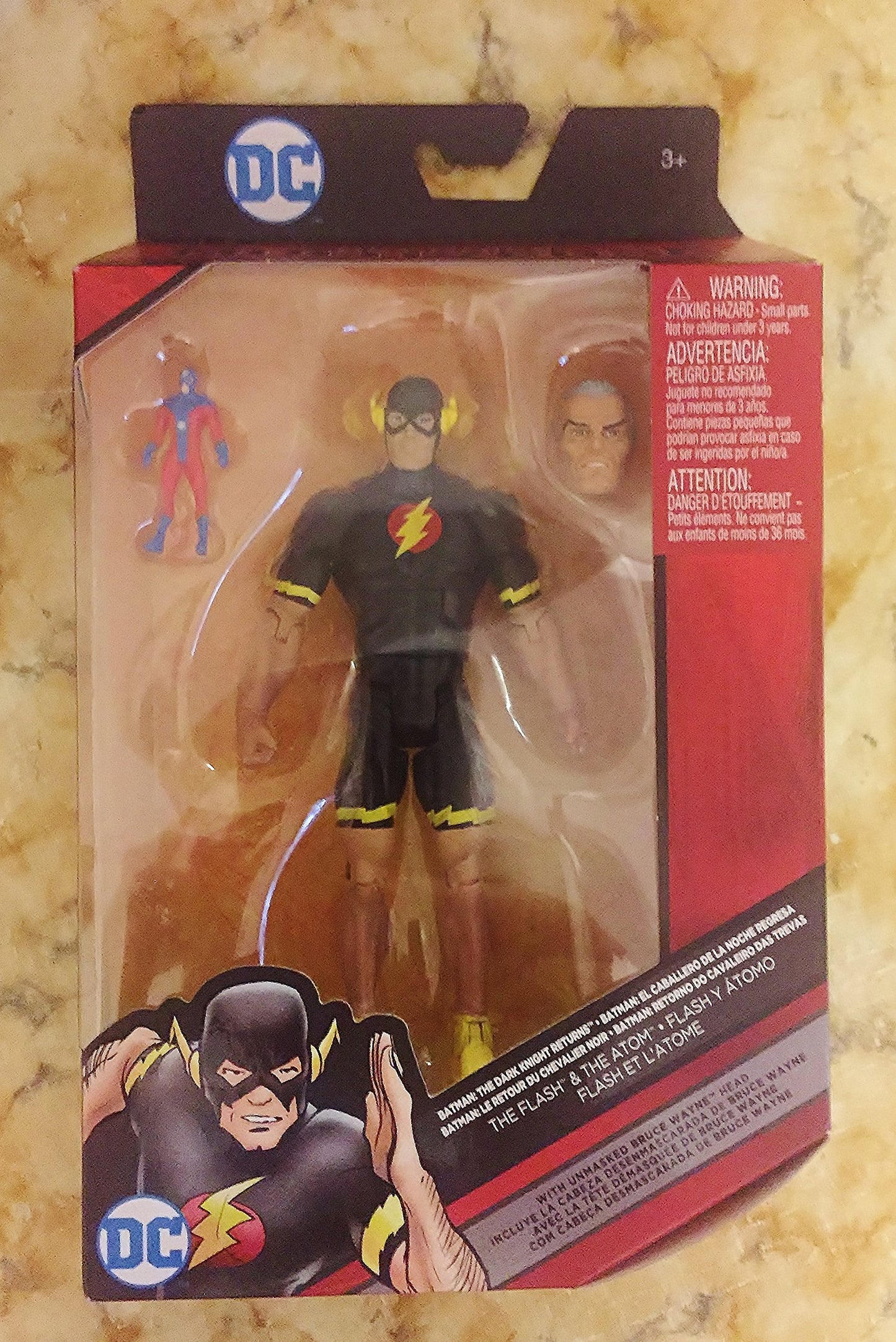 DC Multiverse The Flash and The Atom Figures from The Dark Knight Returns 2: The Dark Knight Strikes Again