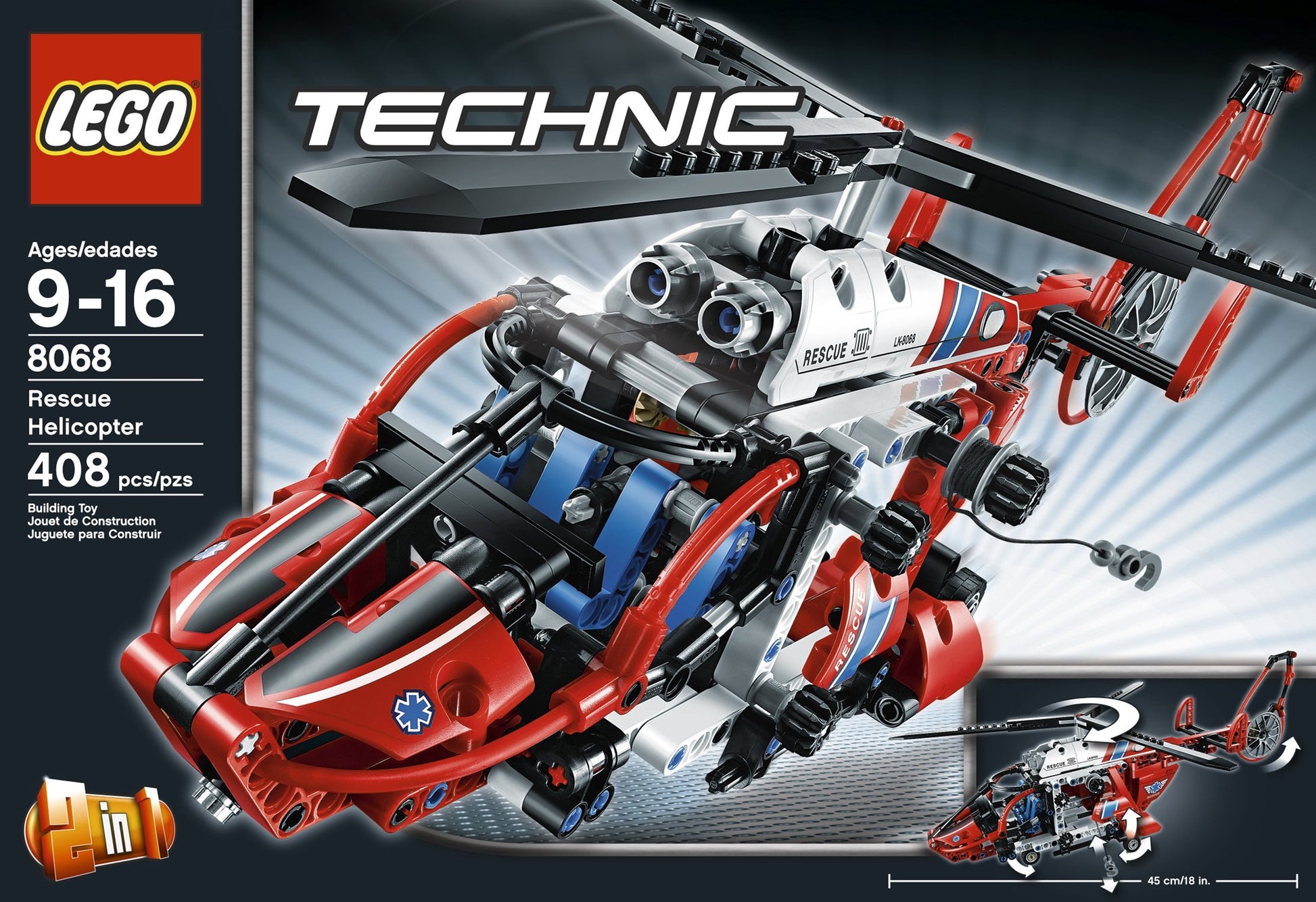 LEGO Technic Rescue Helicopter 8068