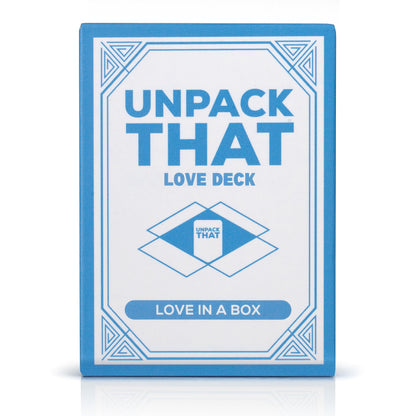 UNPACK THAT Love Deck - 100 Deep Relationship Questions for Couples | Romantic Card Game for Date Night, for Him or Her
