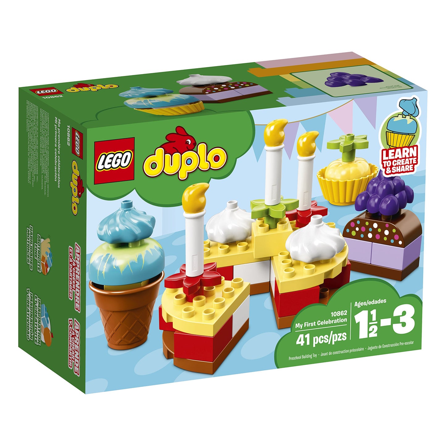LEGO DUPLO My First Celebration 10862 Building Blocks (41 Piece)