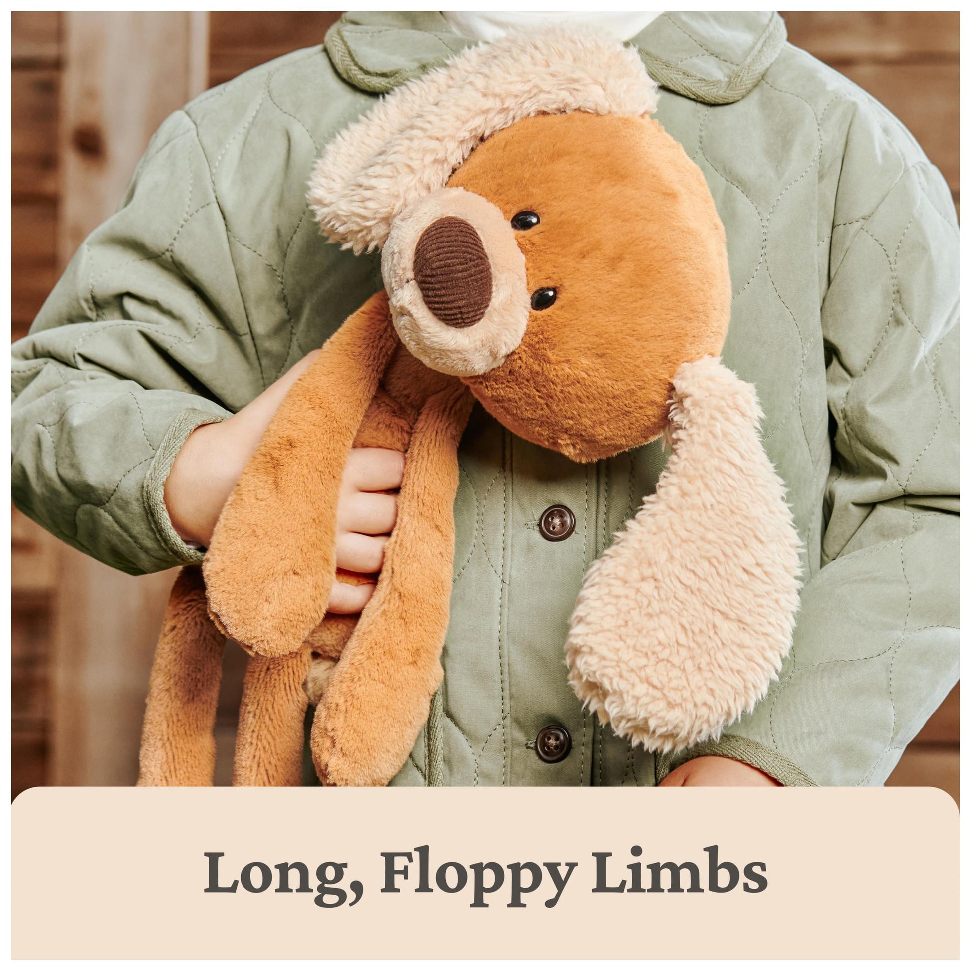 GUND MASI Puppy Take-Along Friends 15-Inch Plush Toy for Ages 1+