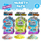 Tub Works® Bath Crackles Bath Toy, Variety 12 Pack | Nontoxic & Fragrance-Free | Makes Bath Water Crackle & Pop for a Unique Kids Bath | Swirl Water