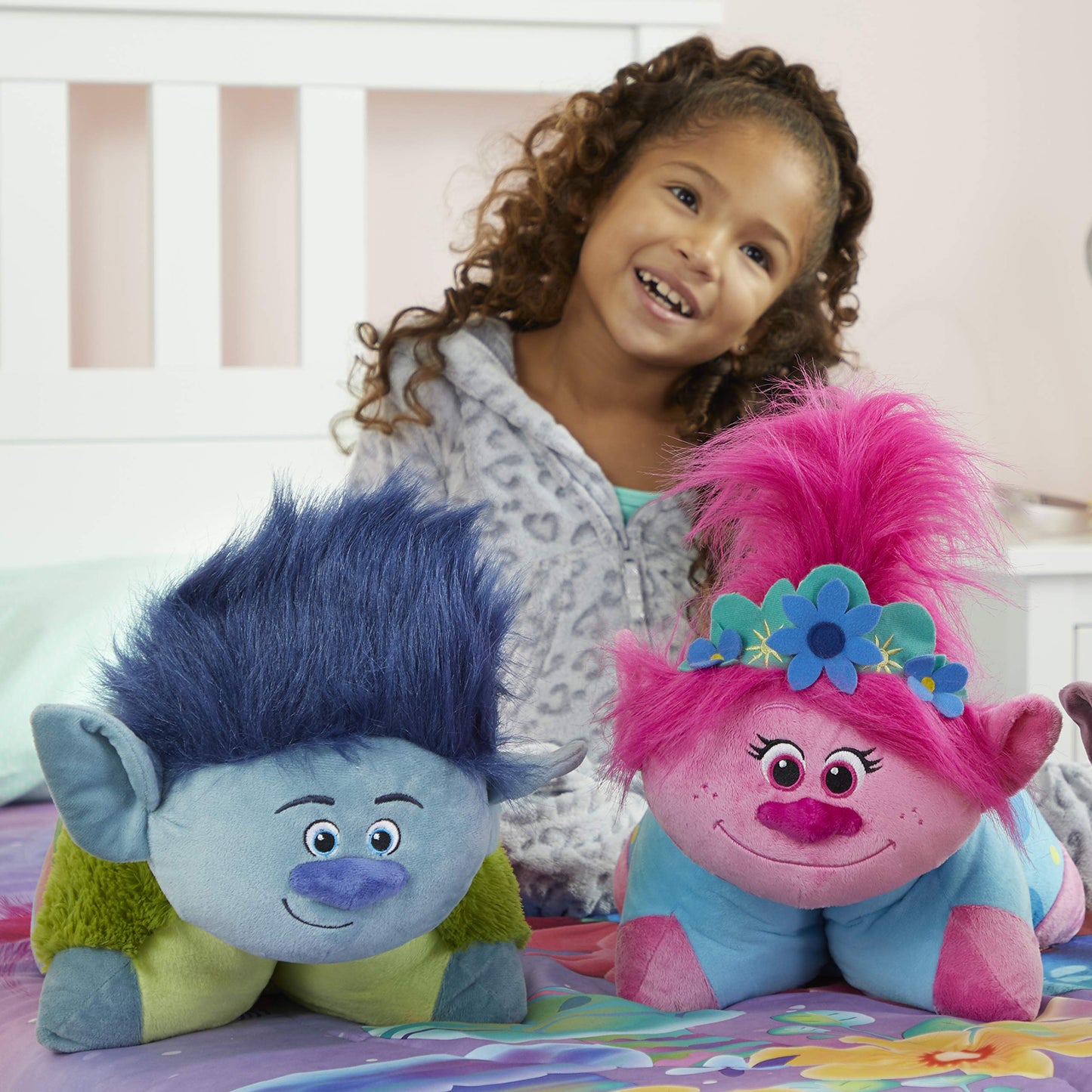 Pillow Pets DreamWorks Trolls Poppy, 16" Plush Toy
