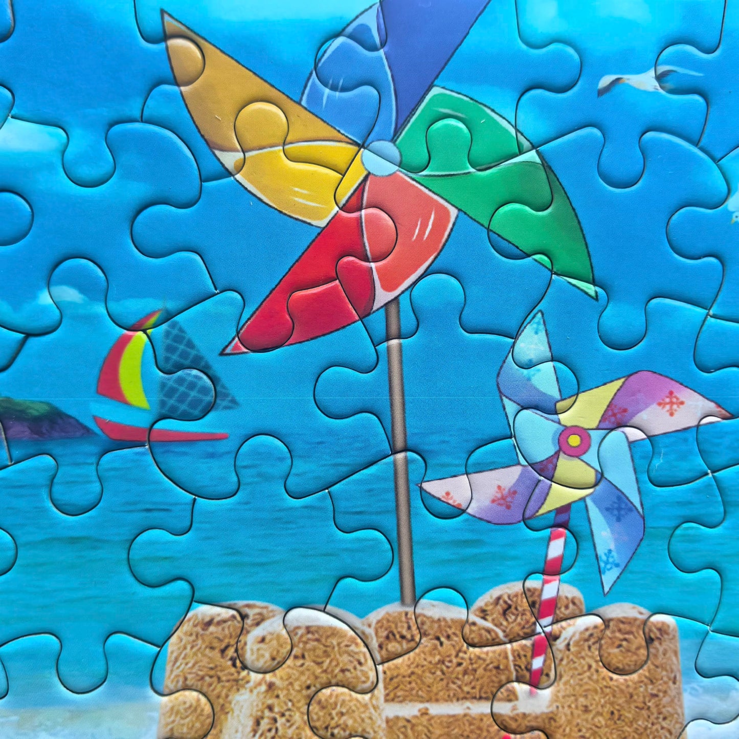 300 Piece Puzzles for Kids Girls Boys Ages 6-8 8-10 10-12 - Beach Vacation