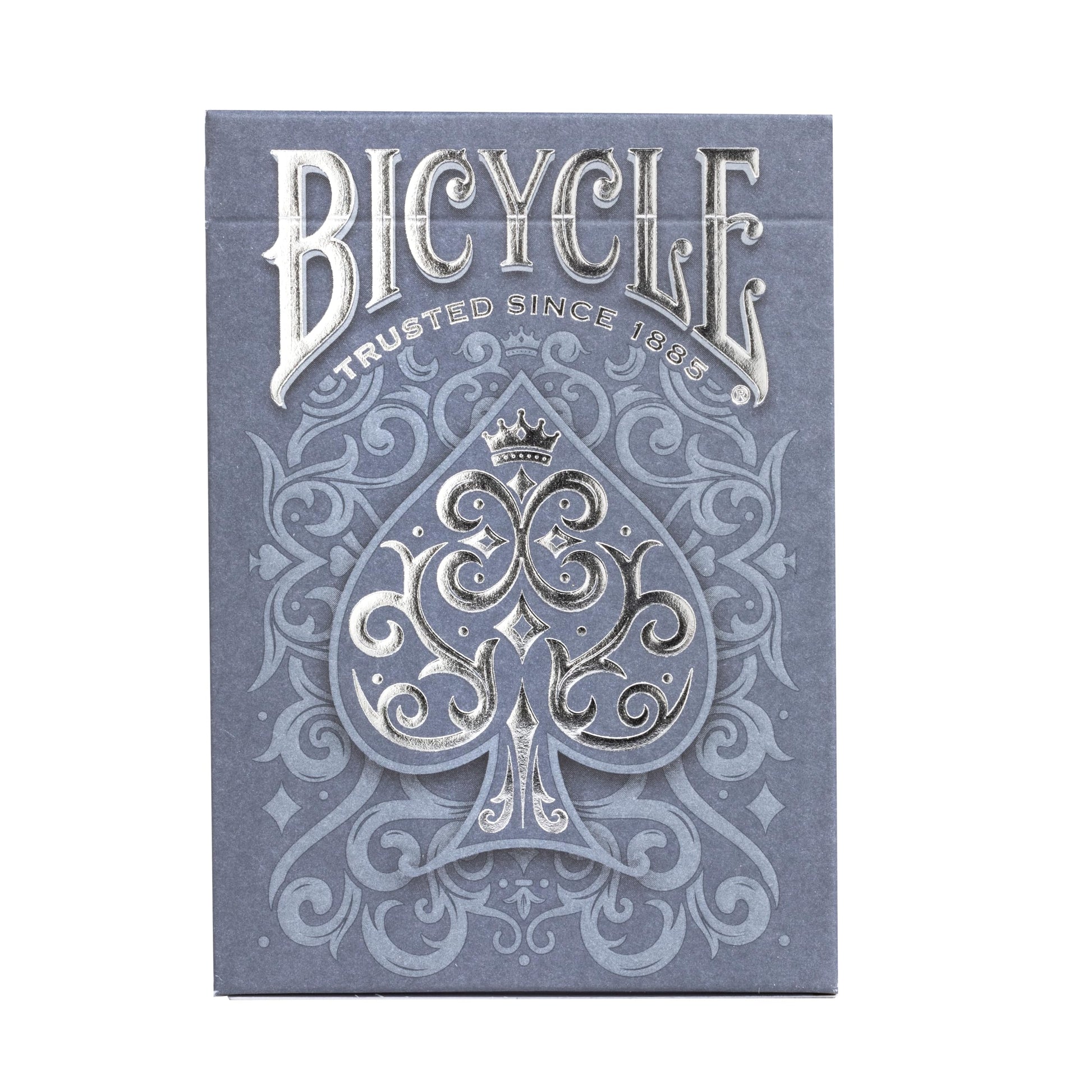 Bicycle Cinder Premium Playing Cards, Silver Smoke Foil, 1 Deck