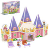 PicassoTiles 148pc Magnetic Tiles Princess Castle Brick Block Toy Ages 3+