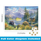 Buffalo Games - Mountain Morning - 500 Piece Jigsaw Puzzle for Adults